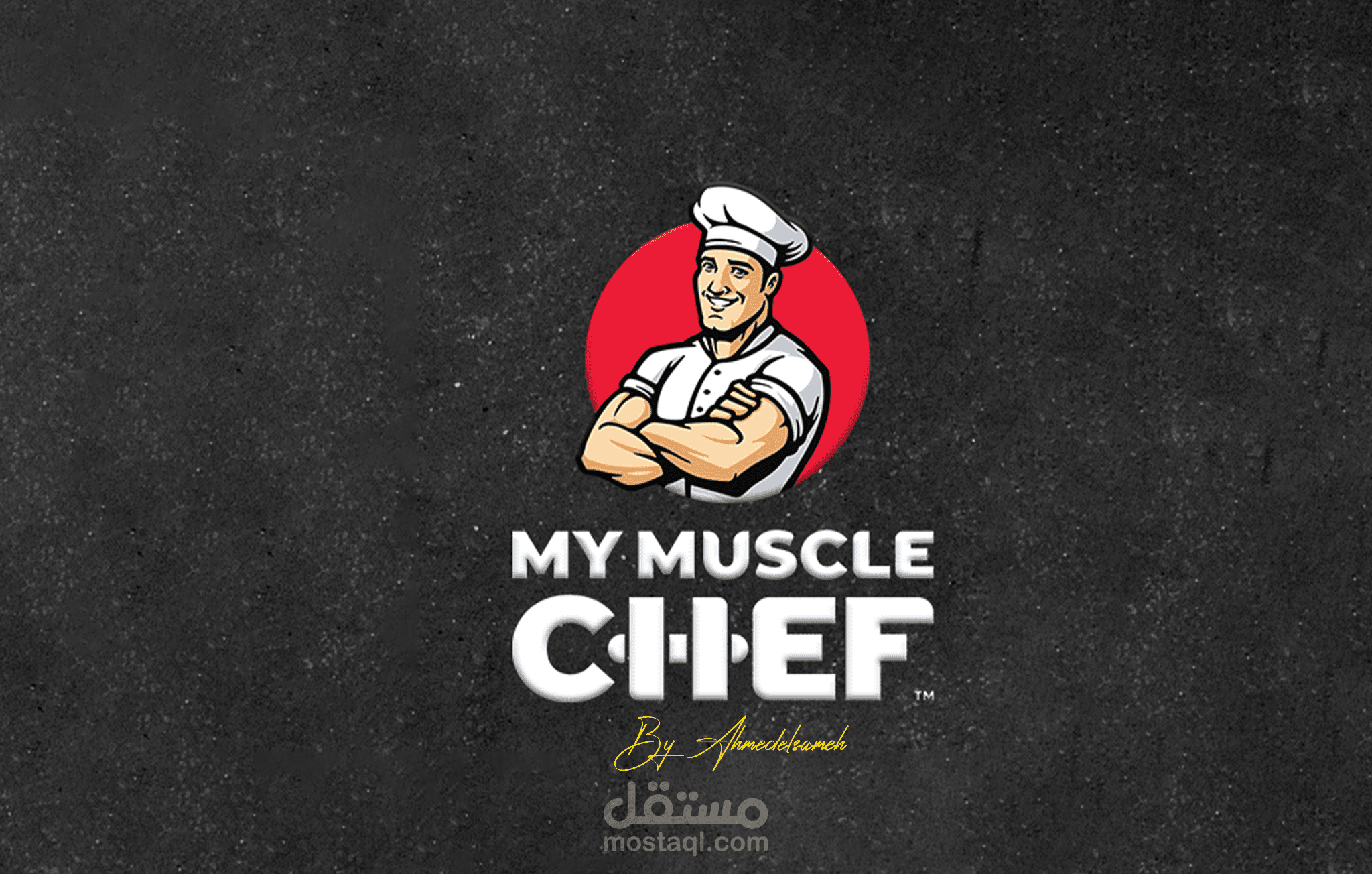 تصميم لطبق اليوم الصحي ل MUSCLE  CHEF .