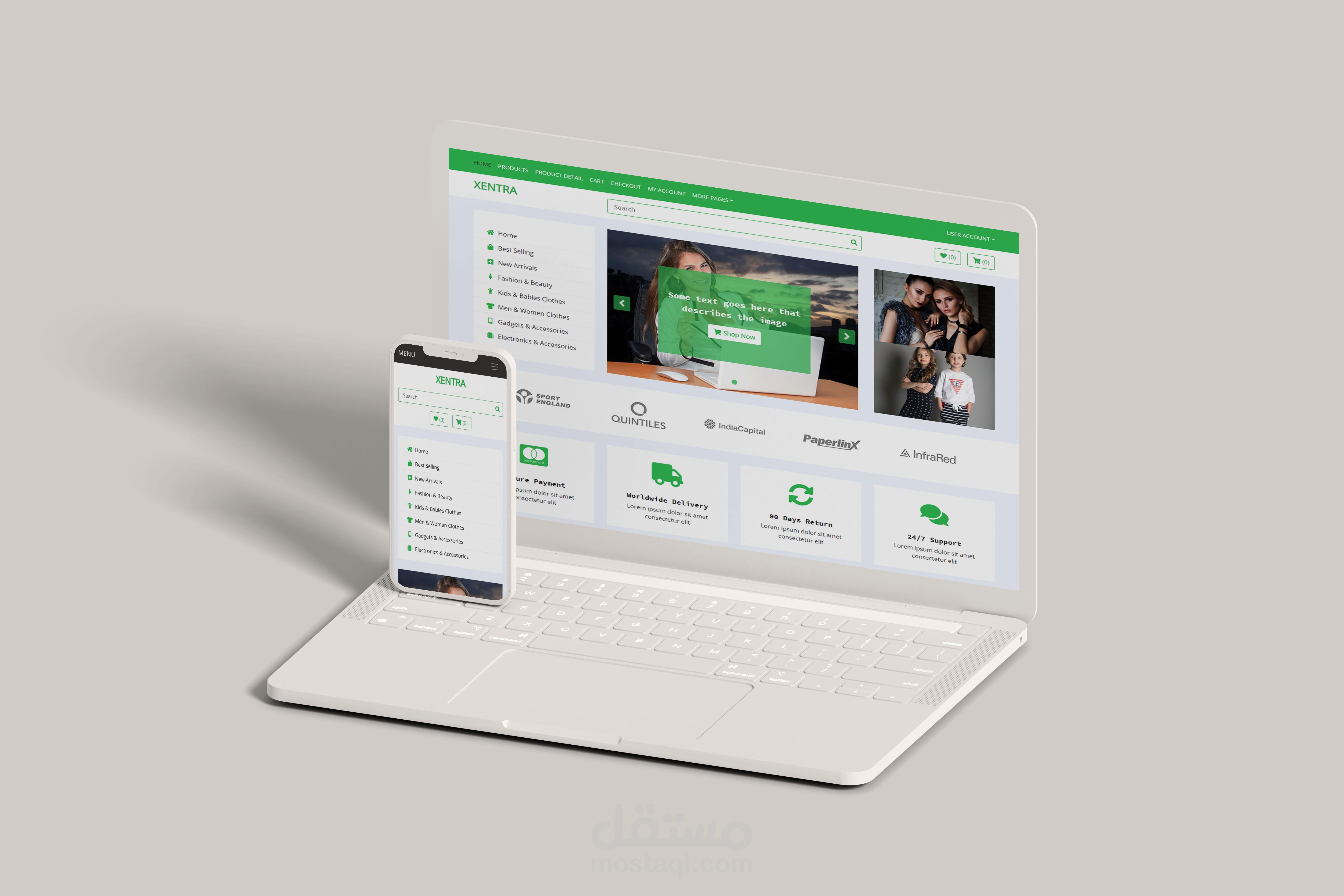 XENTRA (Online Shop)