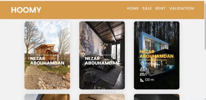 Real Estate web and app