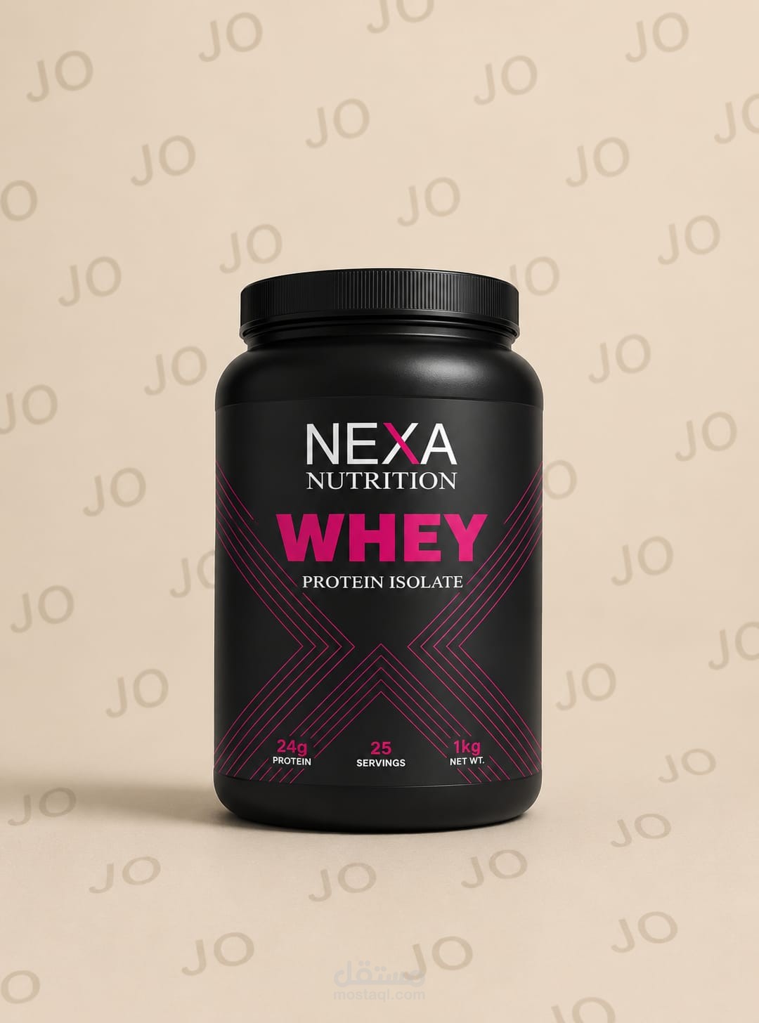 NEXA Whey Protein Packaging Design
