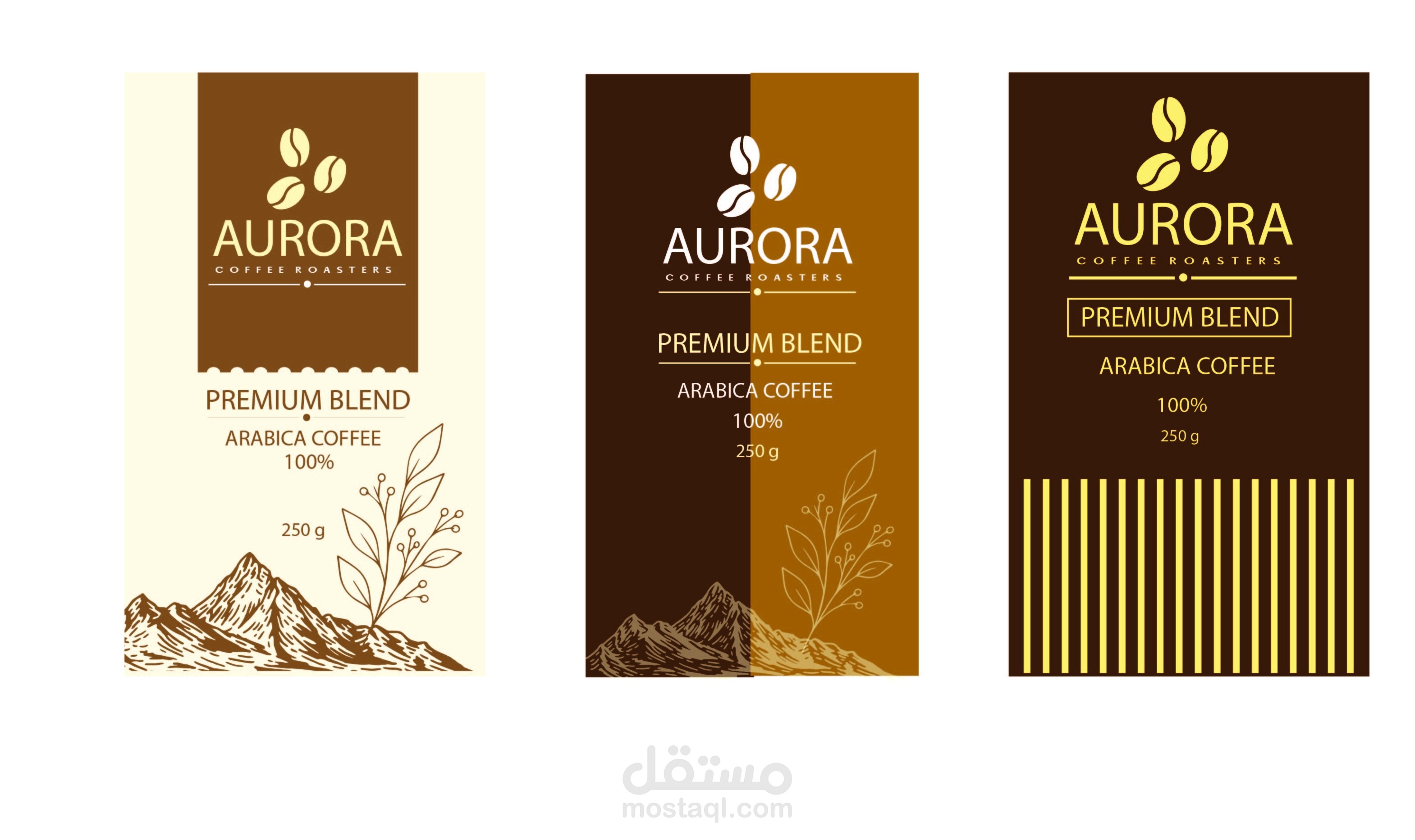 Organic Tea Packaging Design  Premium Coffee Brand Identity & Packaging Design