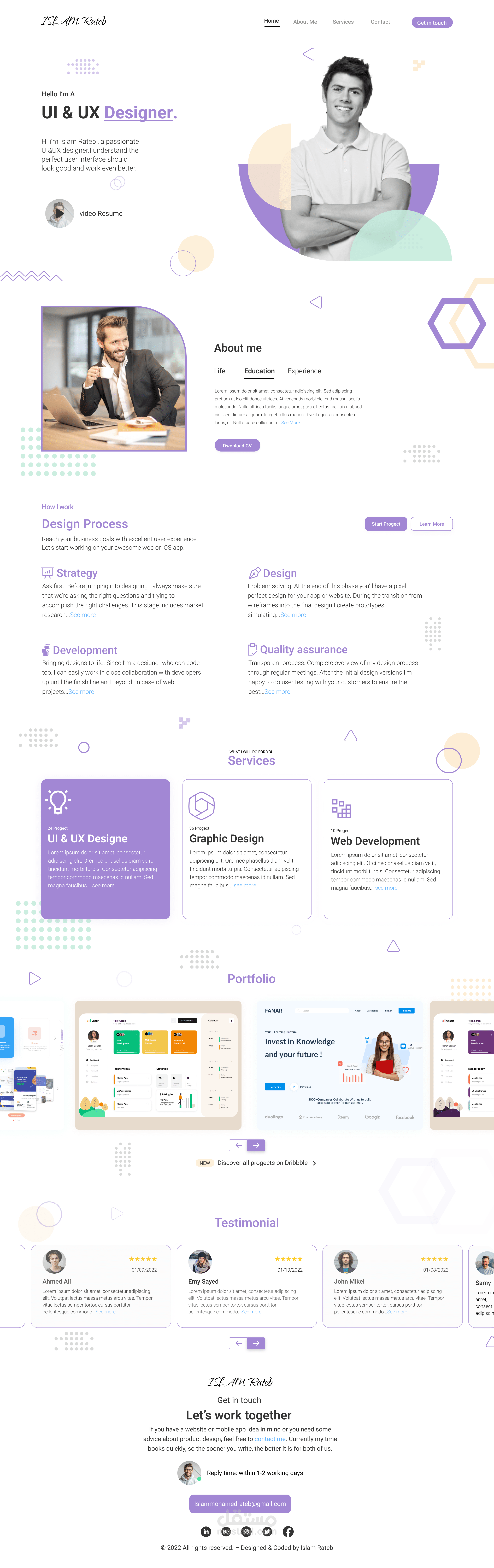 Personal website