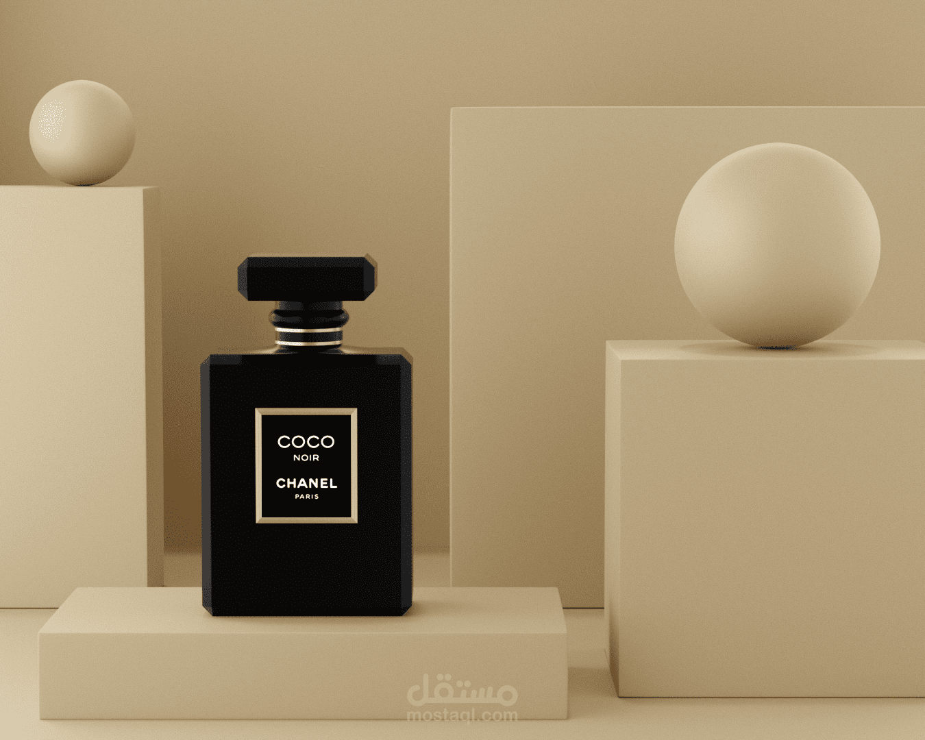 عمل 3D من نوع CGI لمنتج من كوكو شانيل