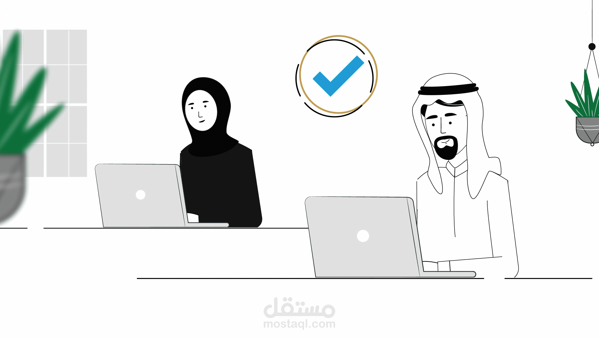 موشن جرافيك نظام إدارة الأداء
