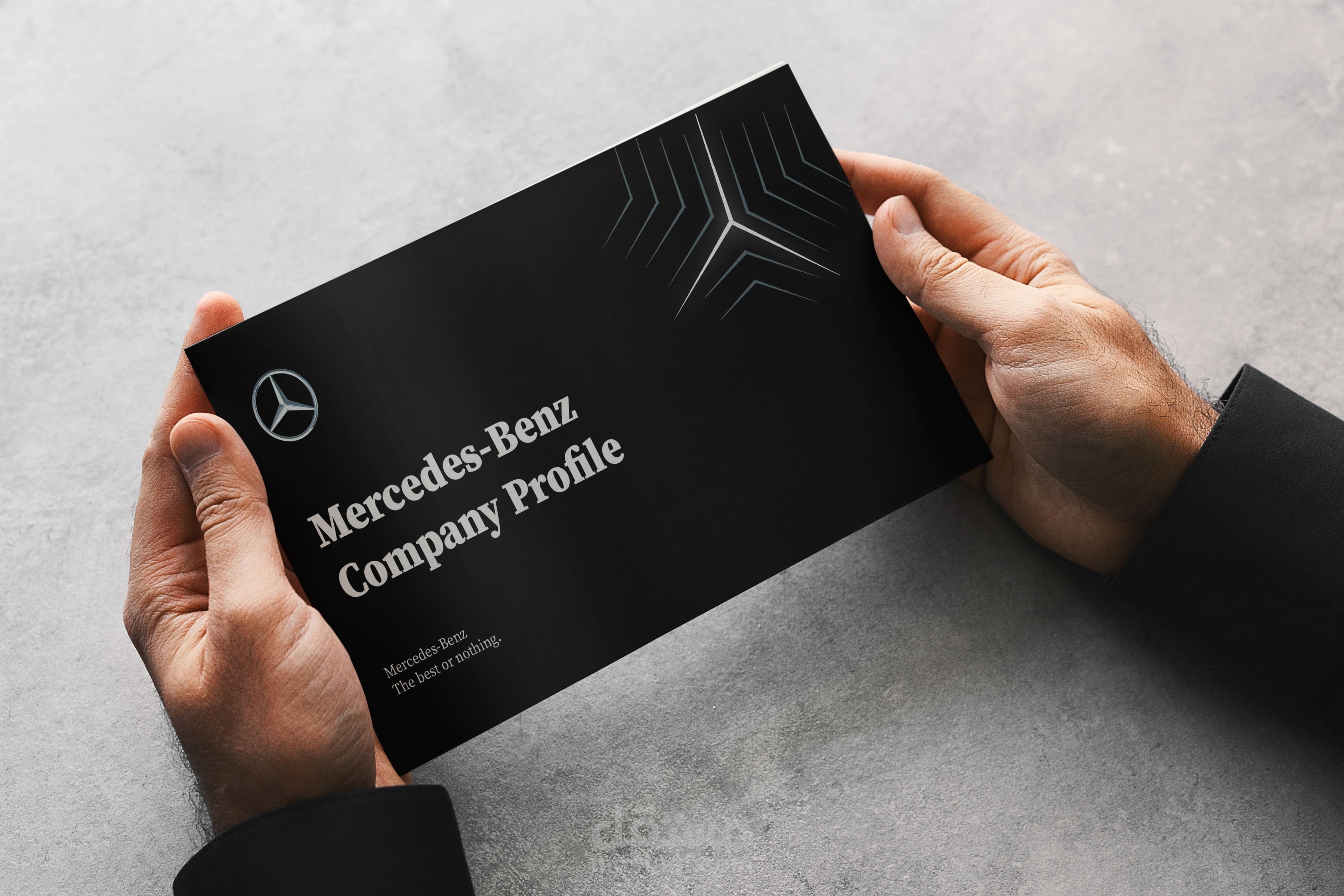 تصميم بروفايل شركة (نموذج حقيقي)