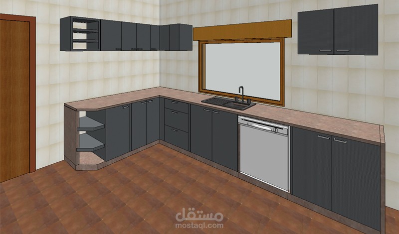 تصميم و توزيع المطابخ