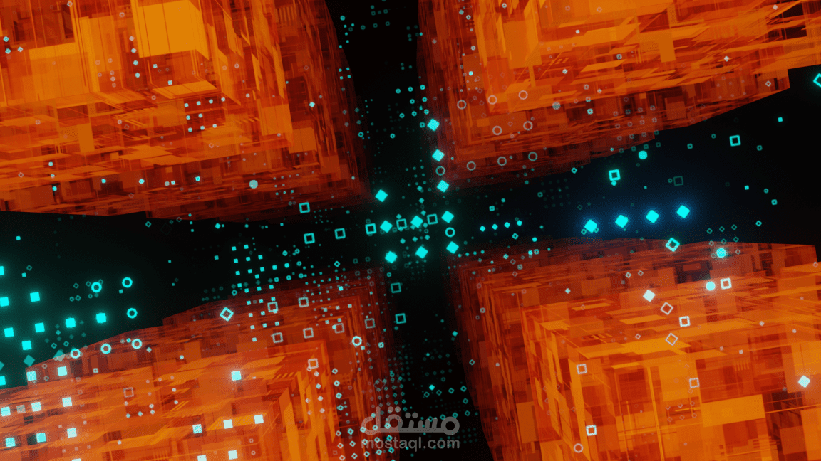 حلقة خيال علمي موشن غرافيك