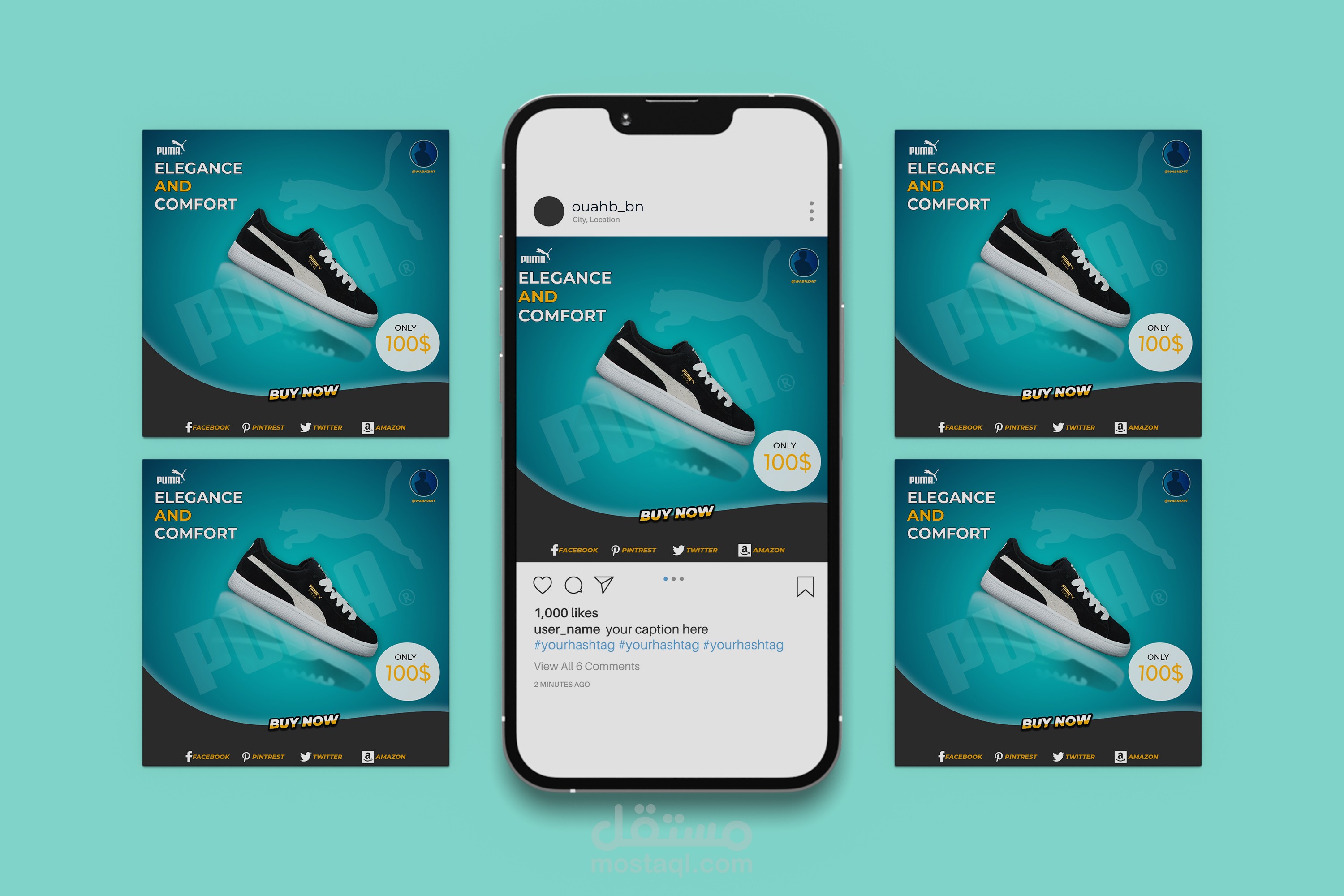 Post instagram Puma Product