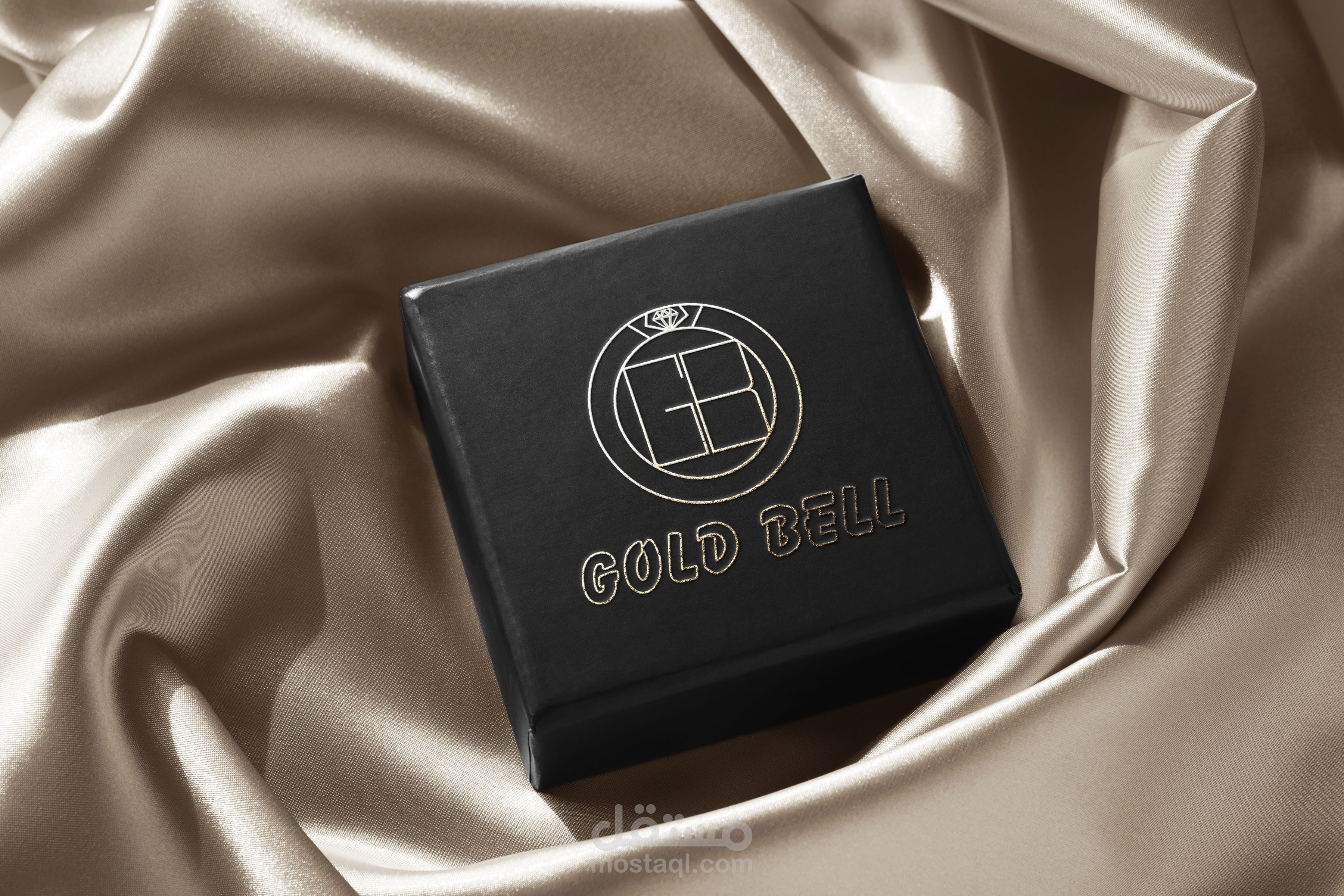 تصميم شعار لمحل ذهب - LOGO DESIGN FOR GOLD STORY