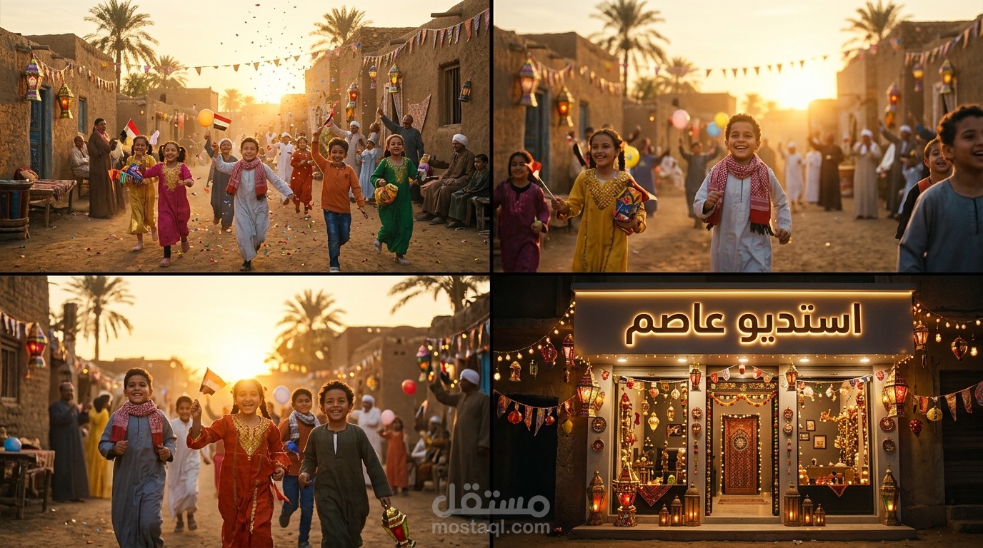 فيديو اعلاني بالذكاء الاصطناعي لااستديو تصوير