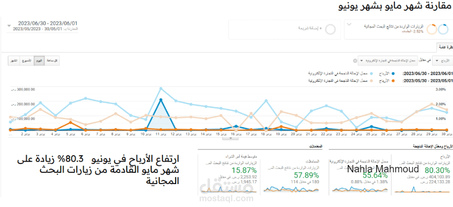 ارتفاع ارباح وتحسين انتاجية متجر 80% القادمة من نتائج البحث المجانية