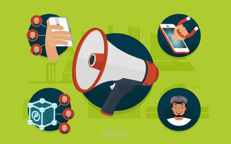 خطة إعلانية لمتجر عطور