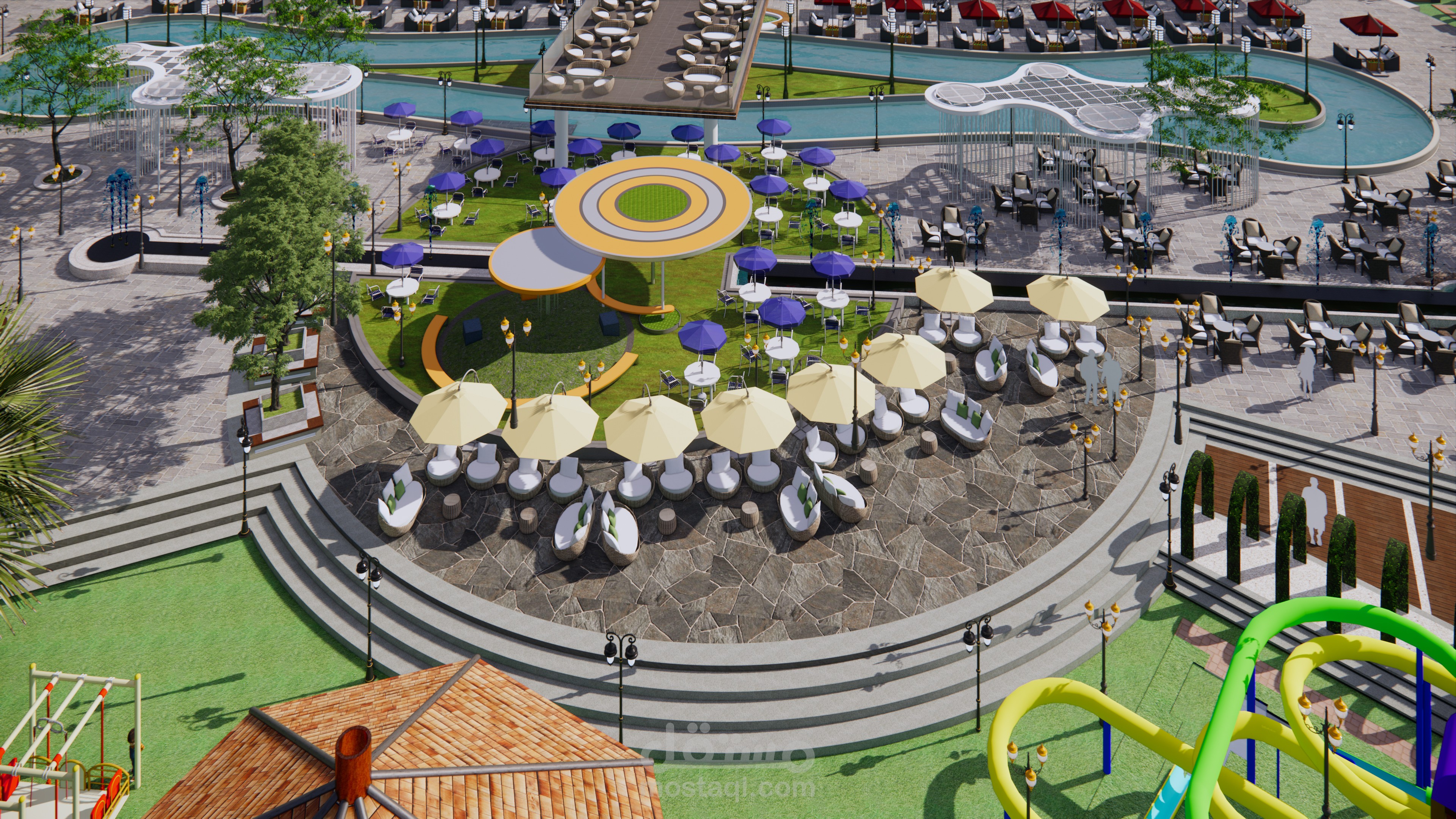 منتجع ترفيهي بالسعودية