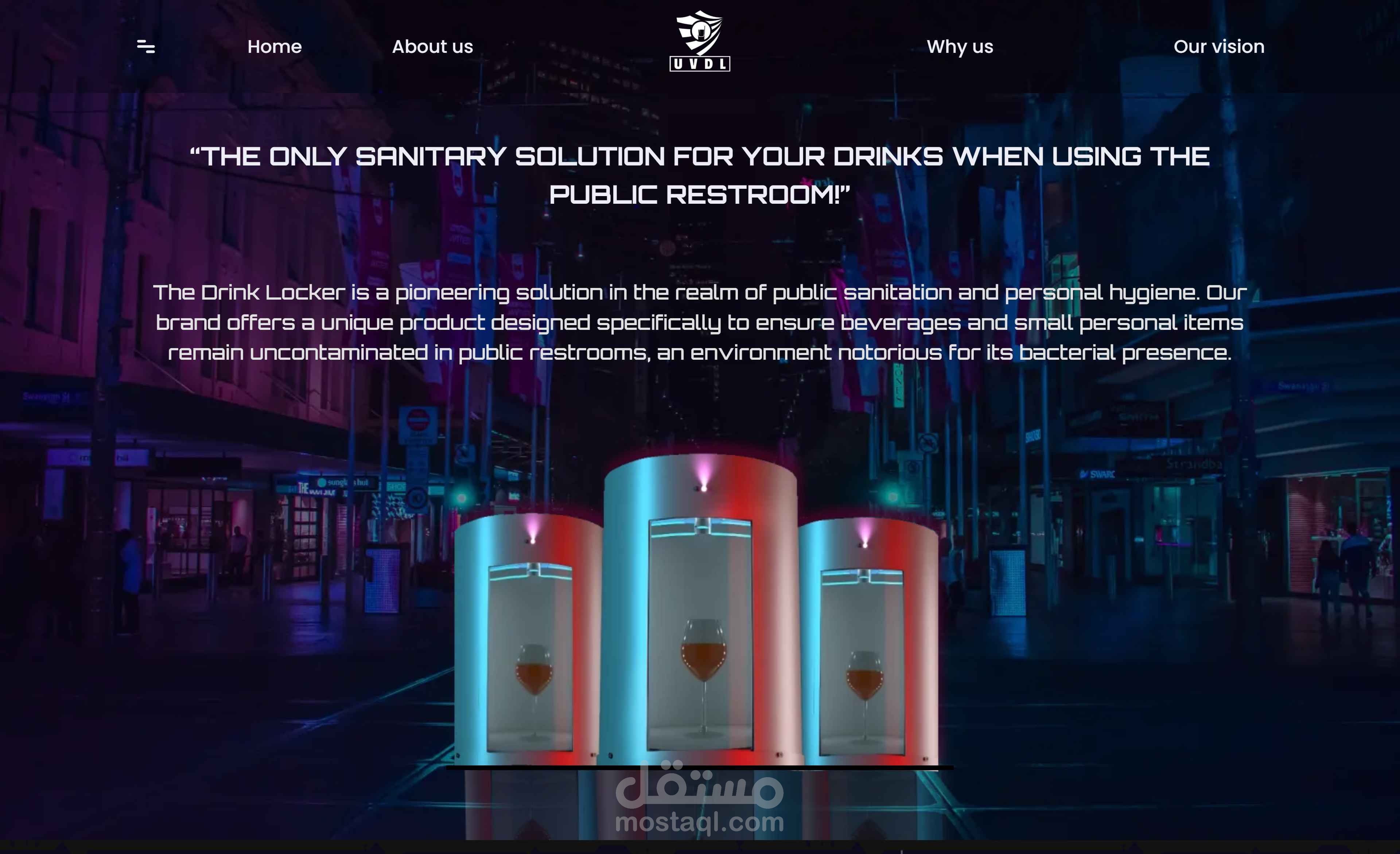 UV Drink Locker – Public Hygiene Solution