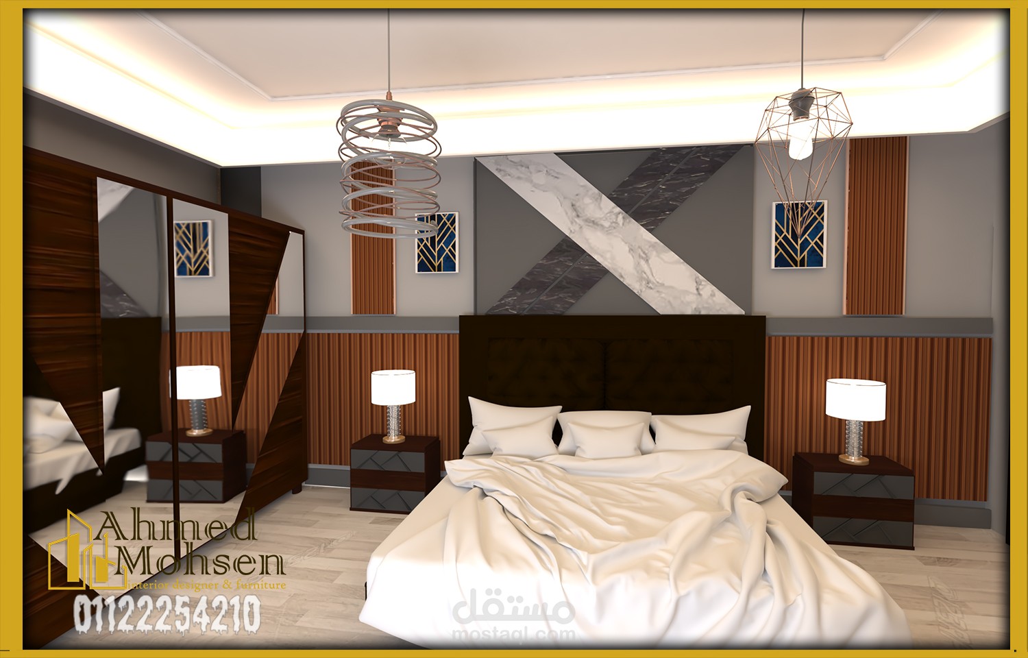 تصميم جناح رئيسى
