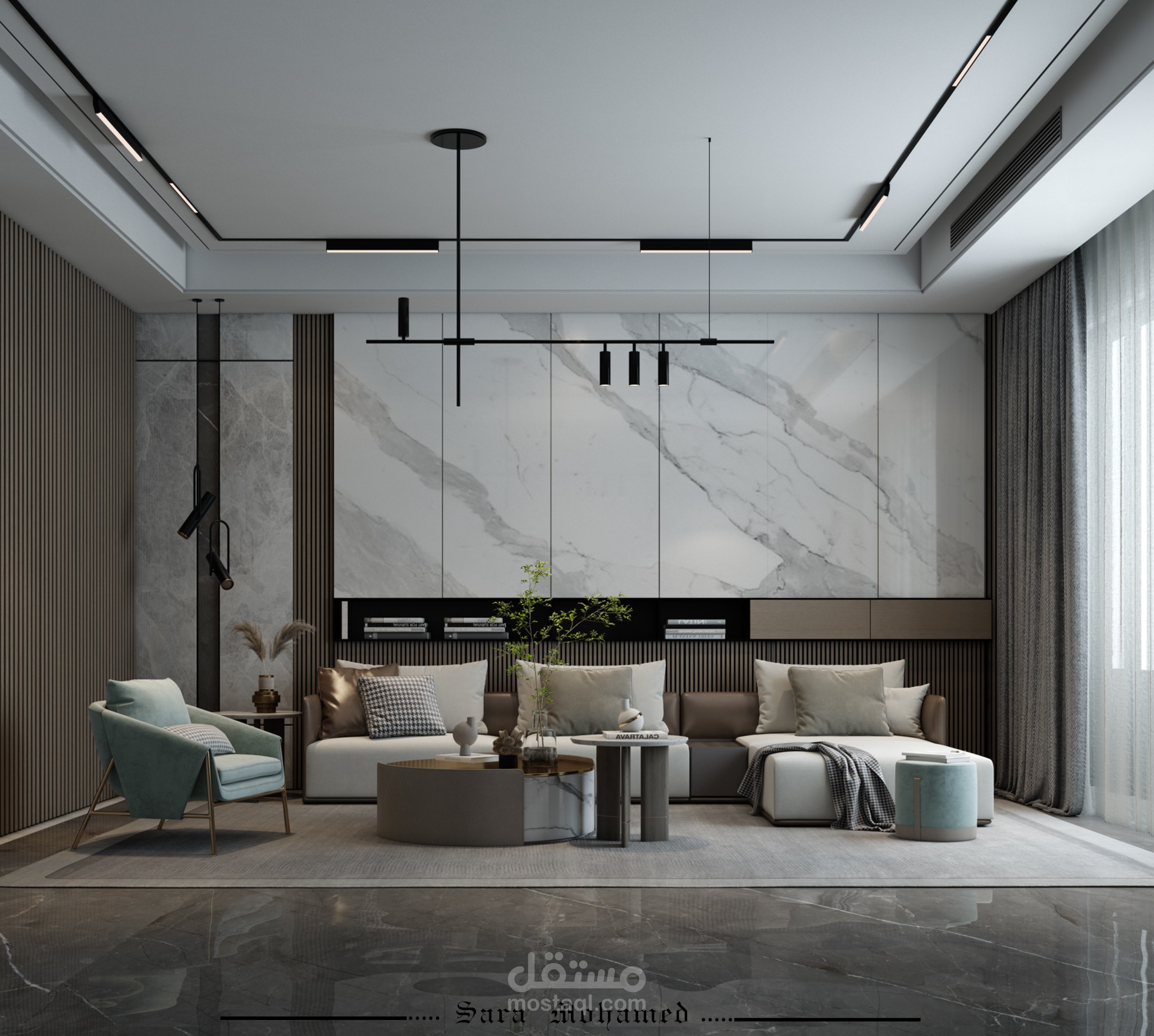 تصميم غرفه معيشه