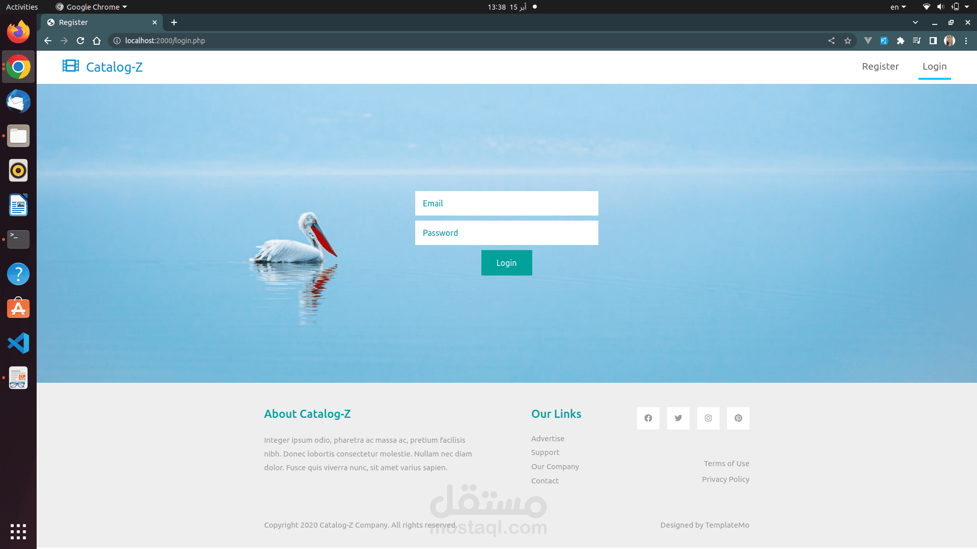 Blog system