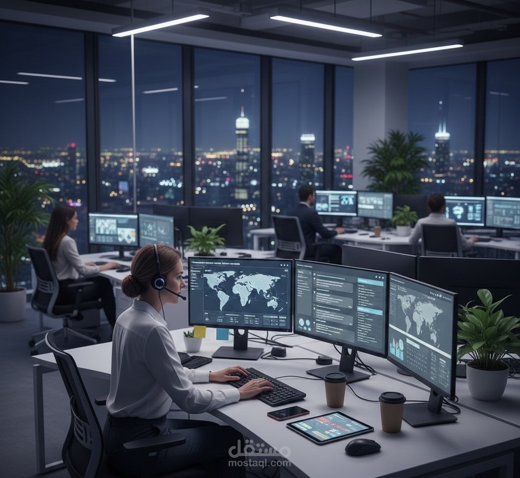 متابعه خدمة العملاء للعديد من الشركات