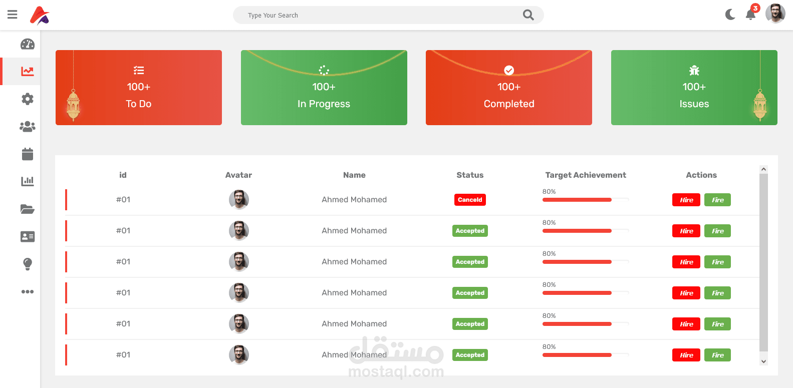 Admin-Dashboard