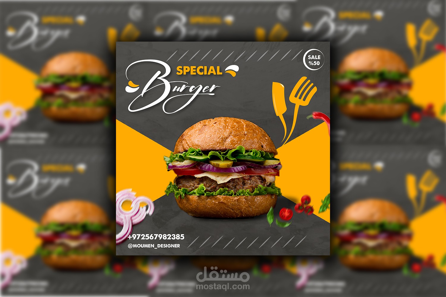 تصميم بوست سوشيال ميديا - Social media post design