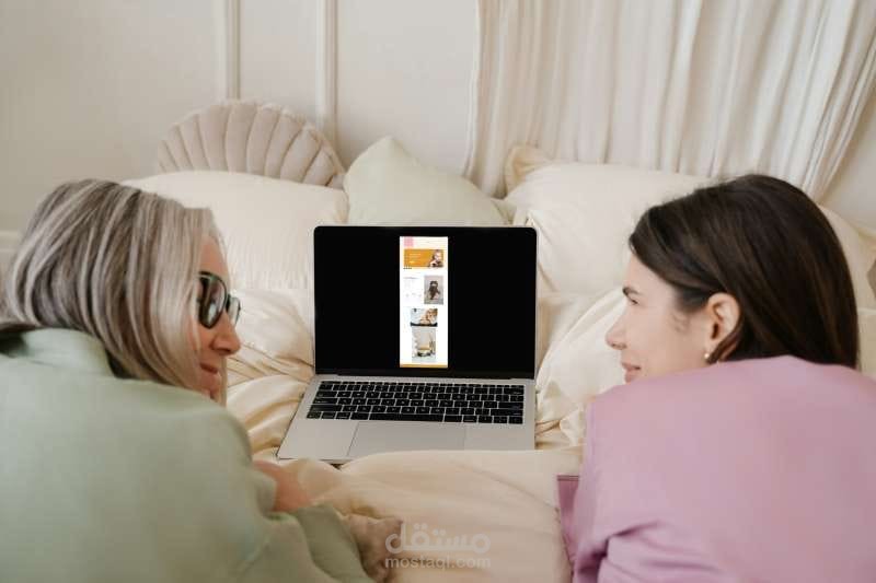 beauty salon  web site
