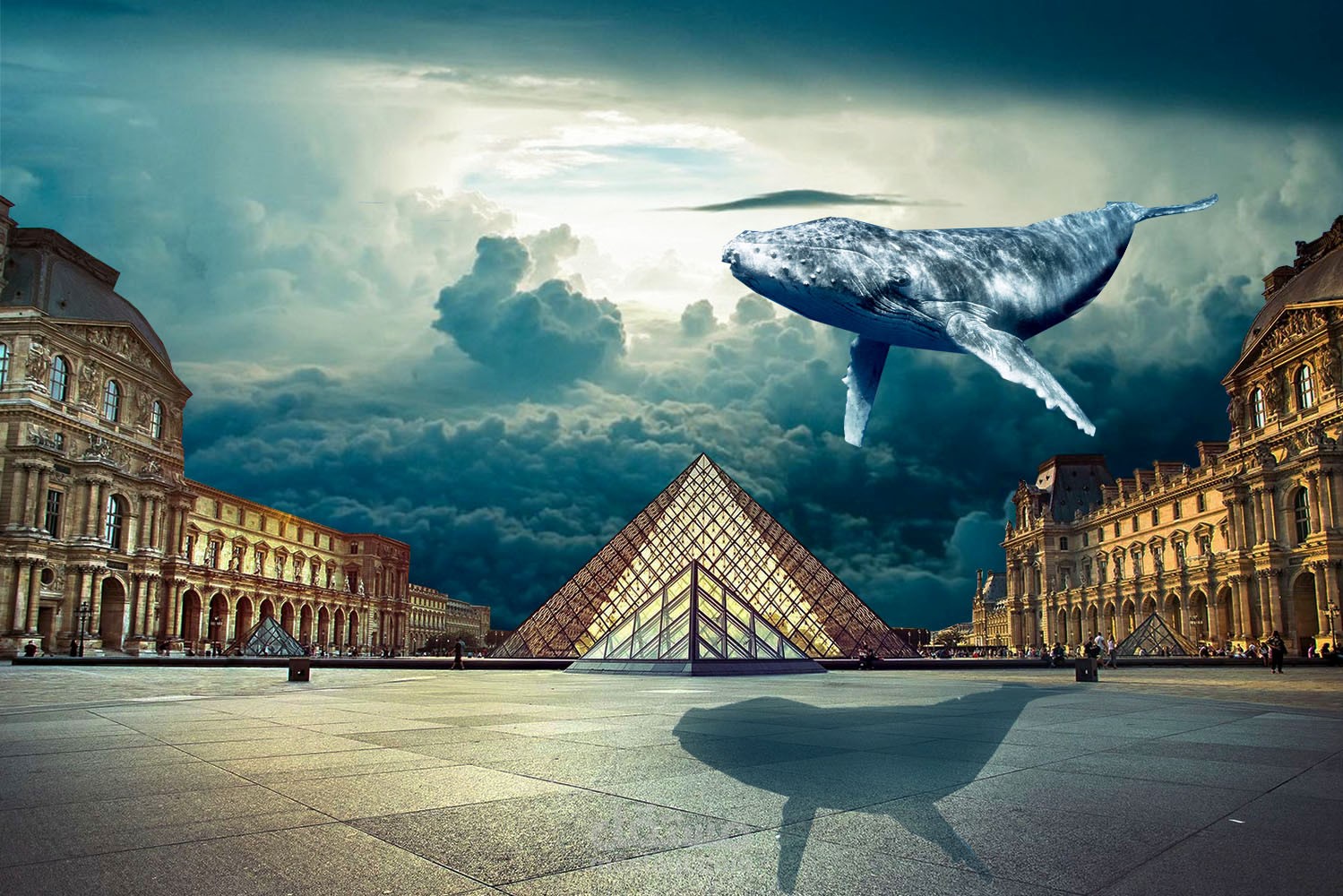 دمج عدة صور في صورة واحدة بشكل خيالي واحترافي ولطيف