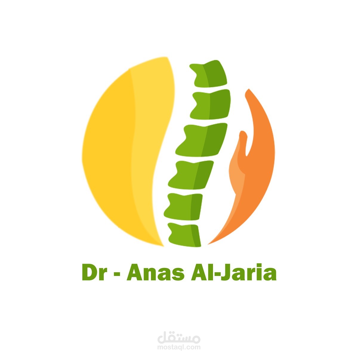 لوجو لدكتور عظام