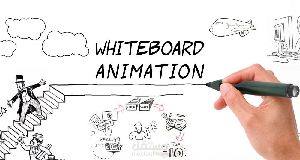 فيديو عن طريق white board