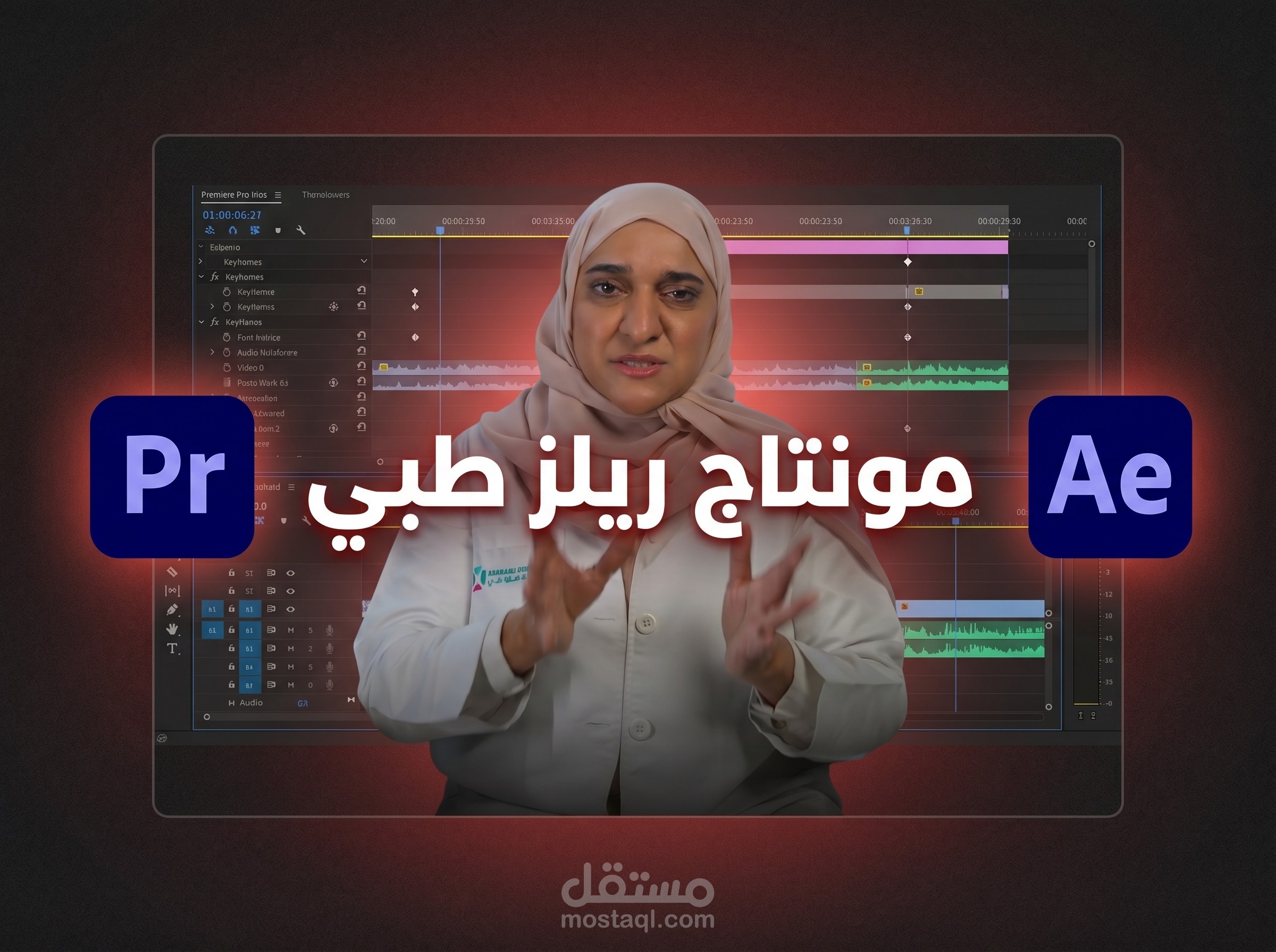 مونتاج ريلز طبي