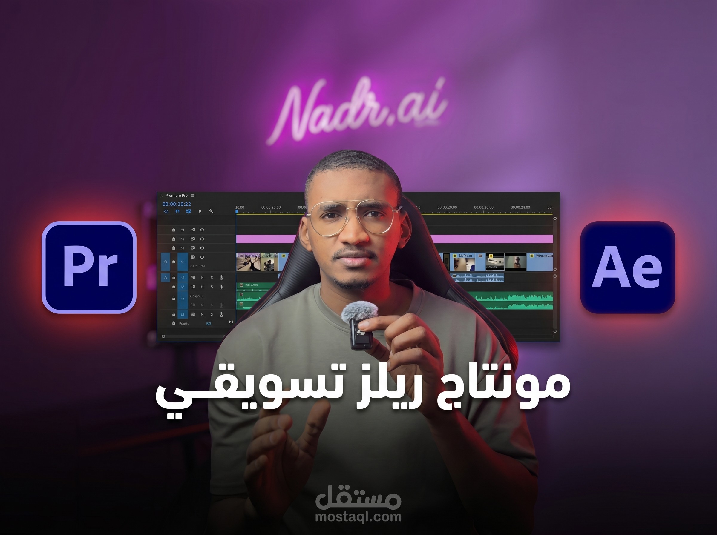 مونتاج ريلز تسويقي