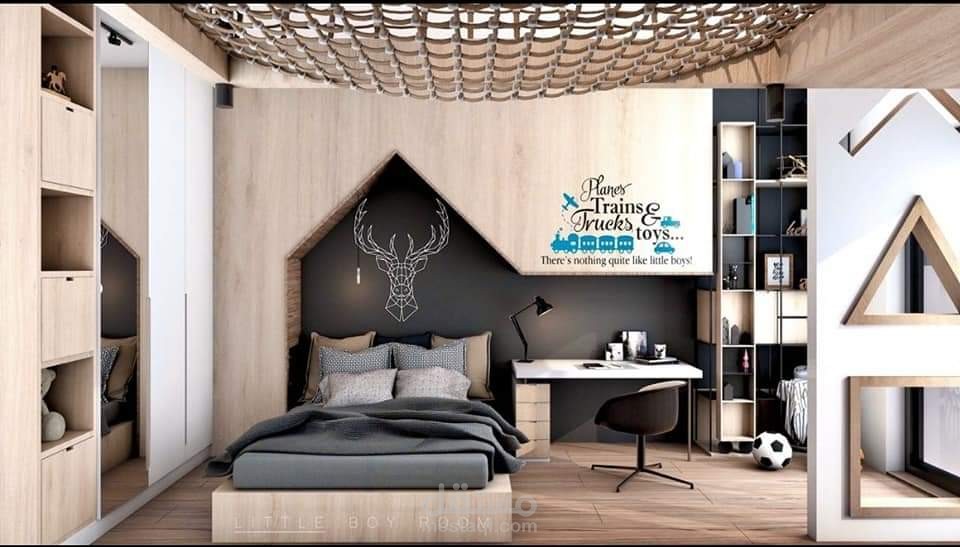 تصميم داخلي لشقة سكنية