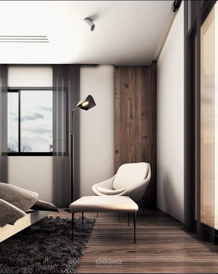 تصميم داخلي لشقة سكنية