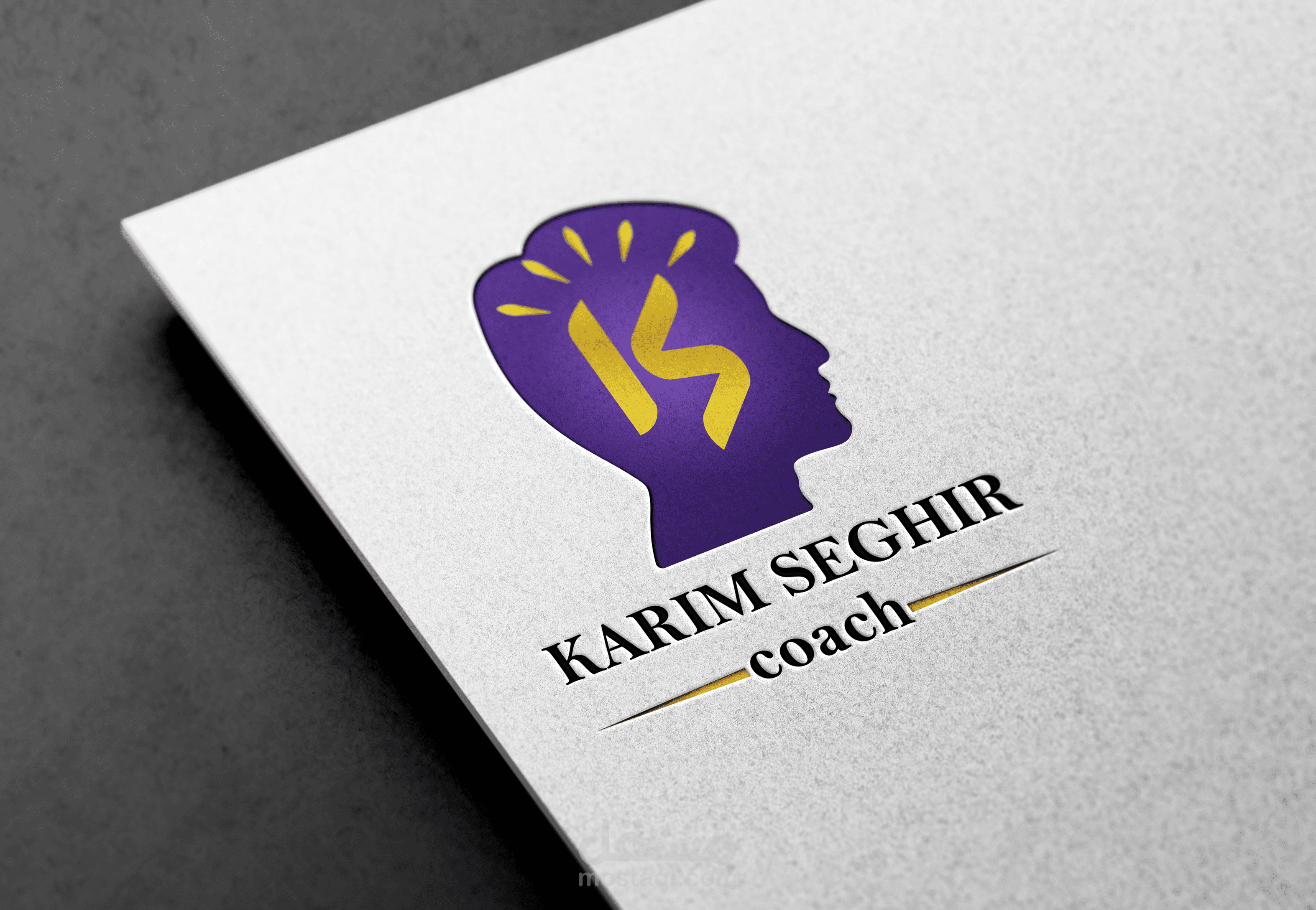 تصميم شعار لمدرب coaching