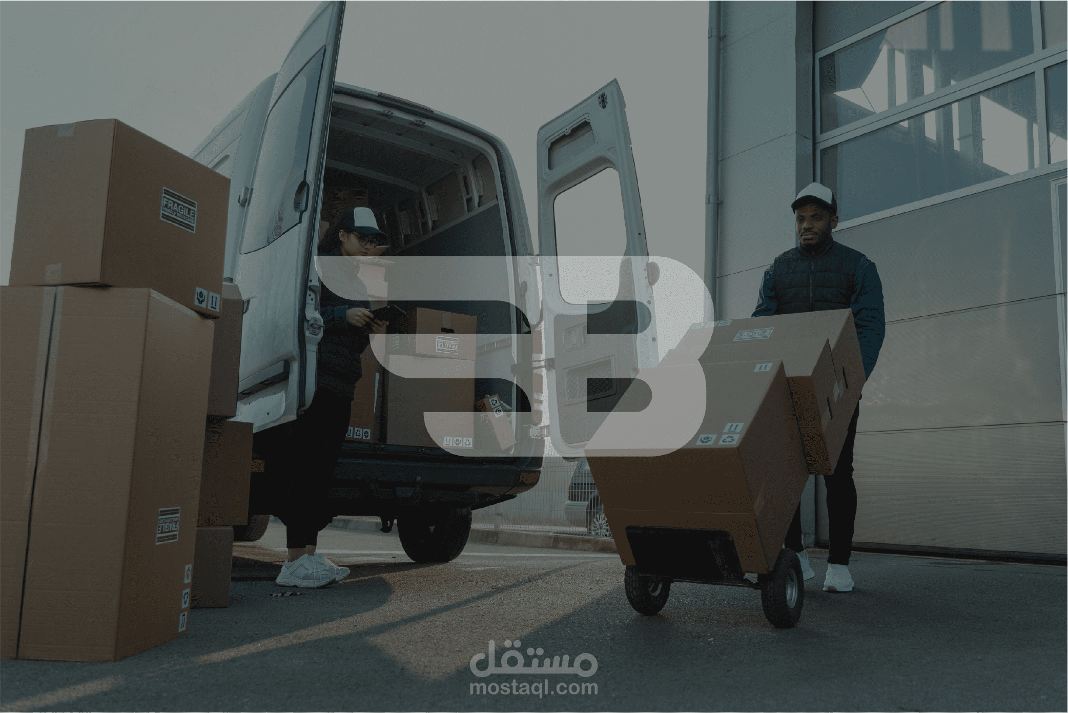 Baba express branding