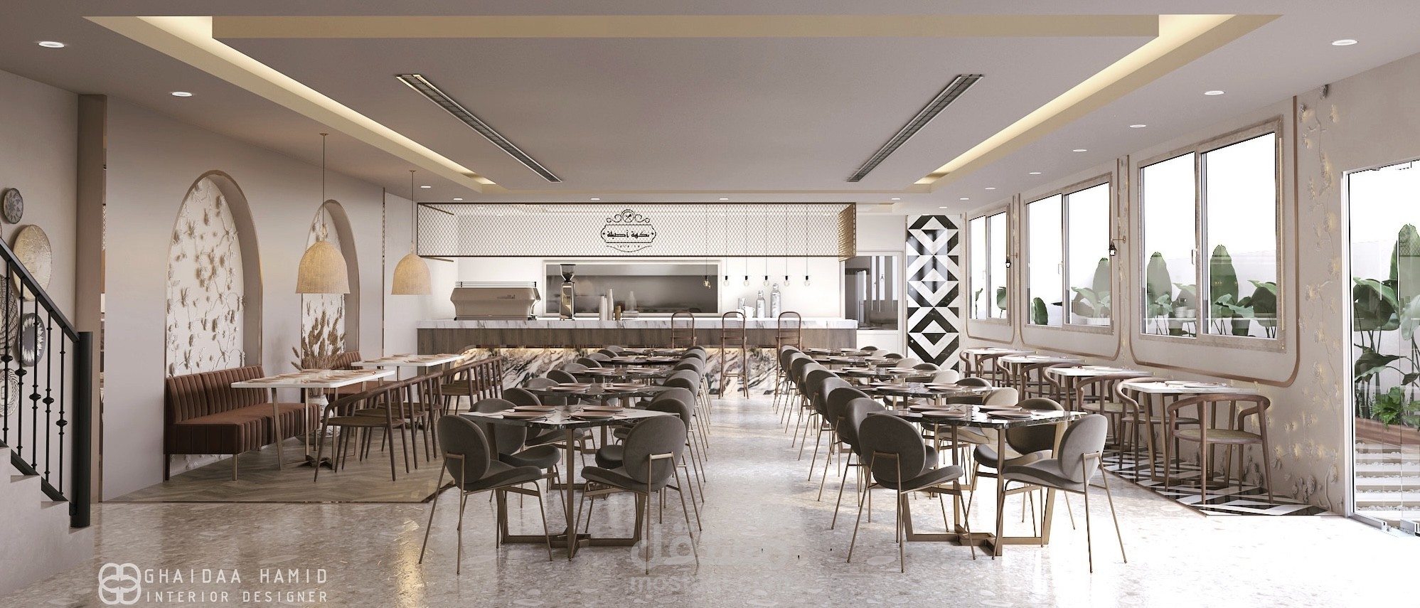 تصميمنا لمطعم