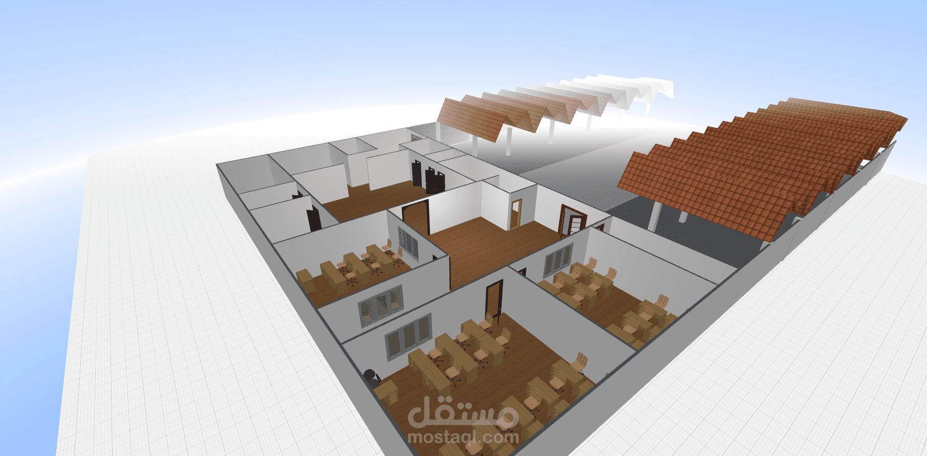تصميم لمعهد تدريبي