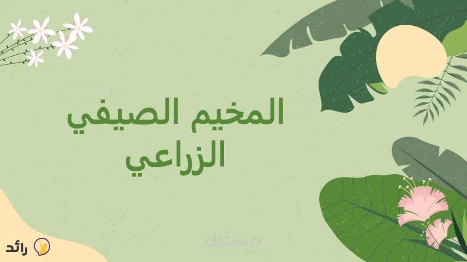 إنشاء برنامج مواهب (ليكتشف كل طفل موهبته الدفينة) - منصة رائد