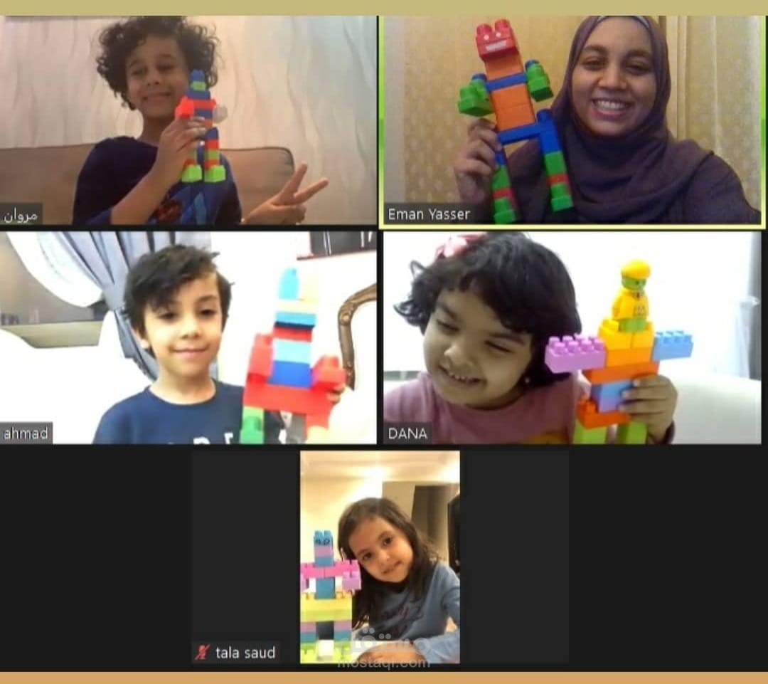 مقاطع انستجرام ترويجية لمنصة رائد من جلساتي مع الأطفال