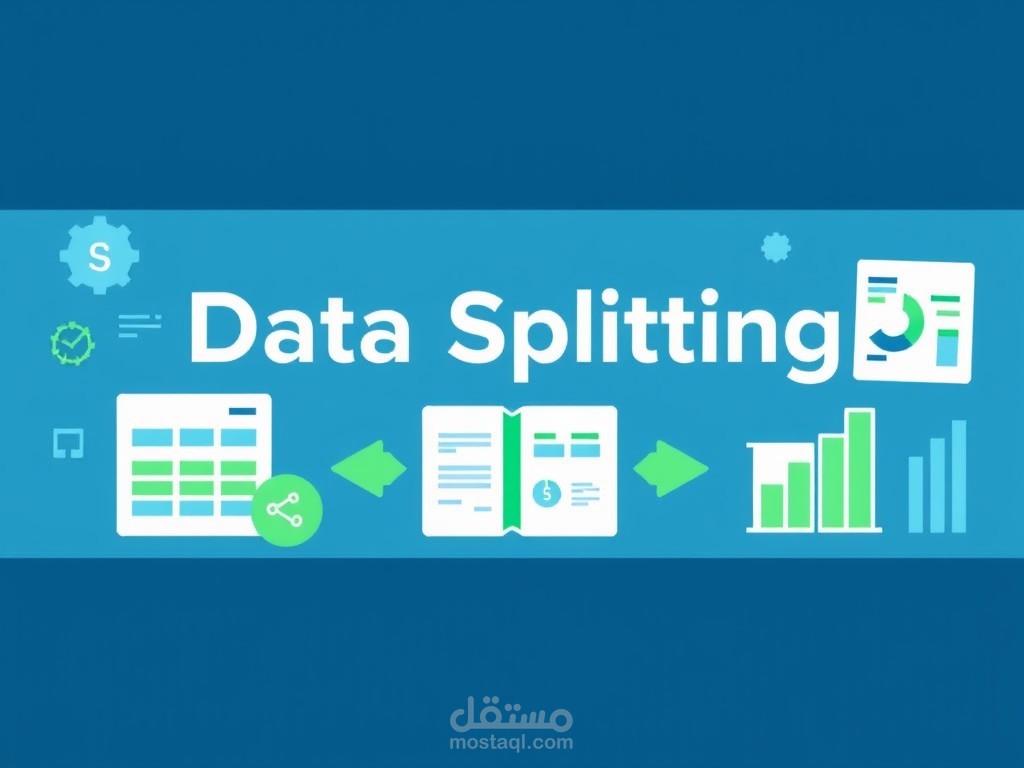 تقسيم جدول الى عدة جداول