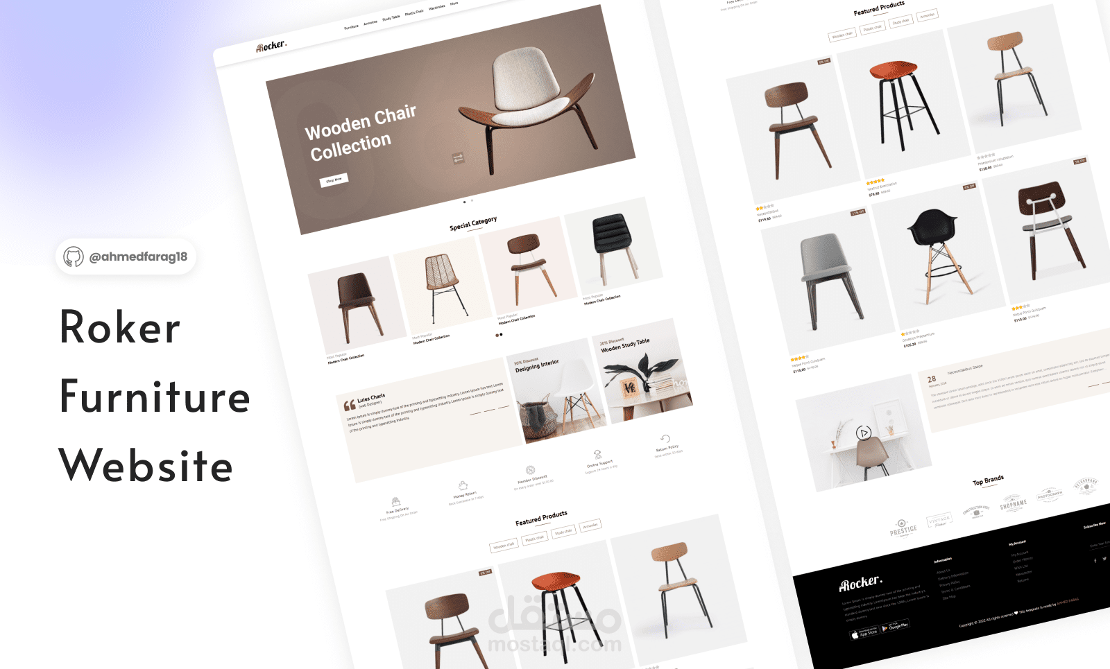 Furniture Landing Page
