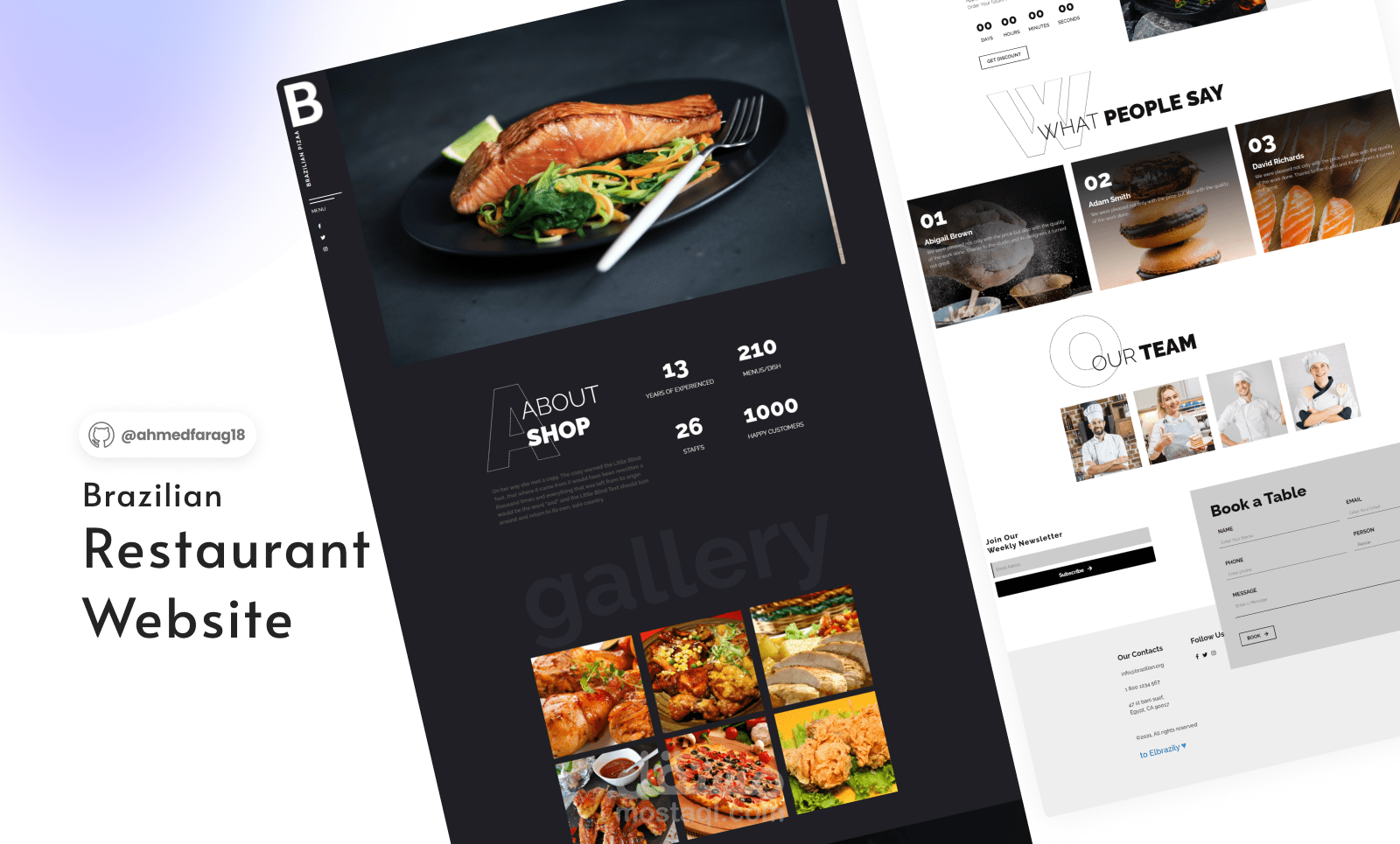 موقع مطعم BrazilianFood