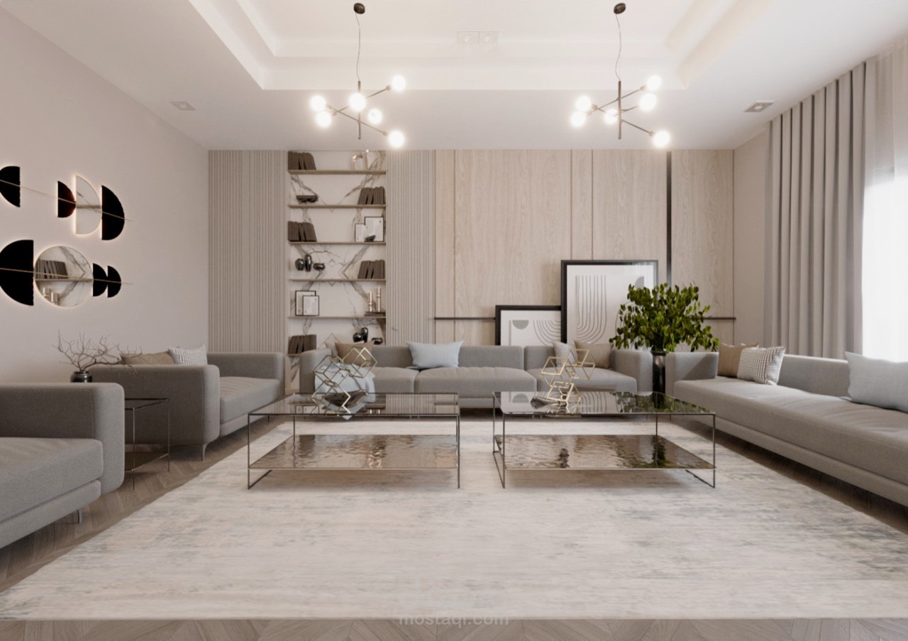 غرفة ضيوف سكني