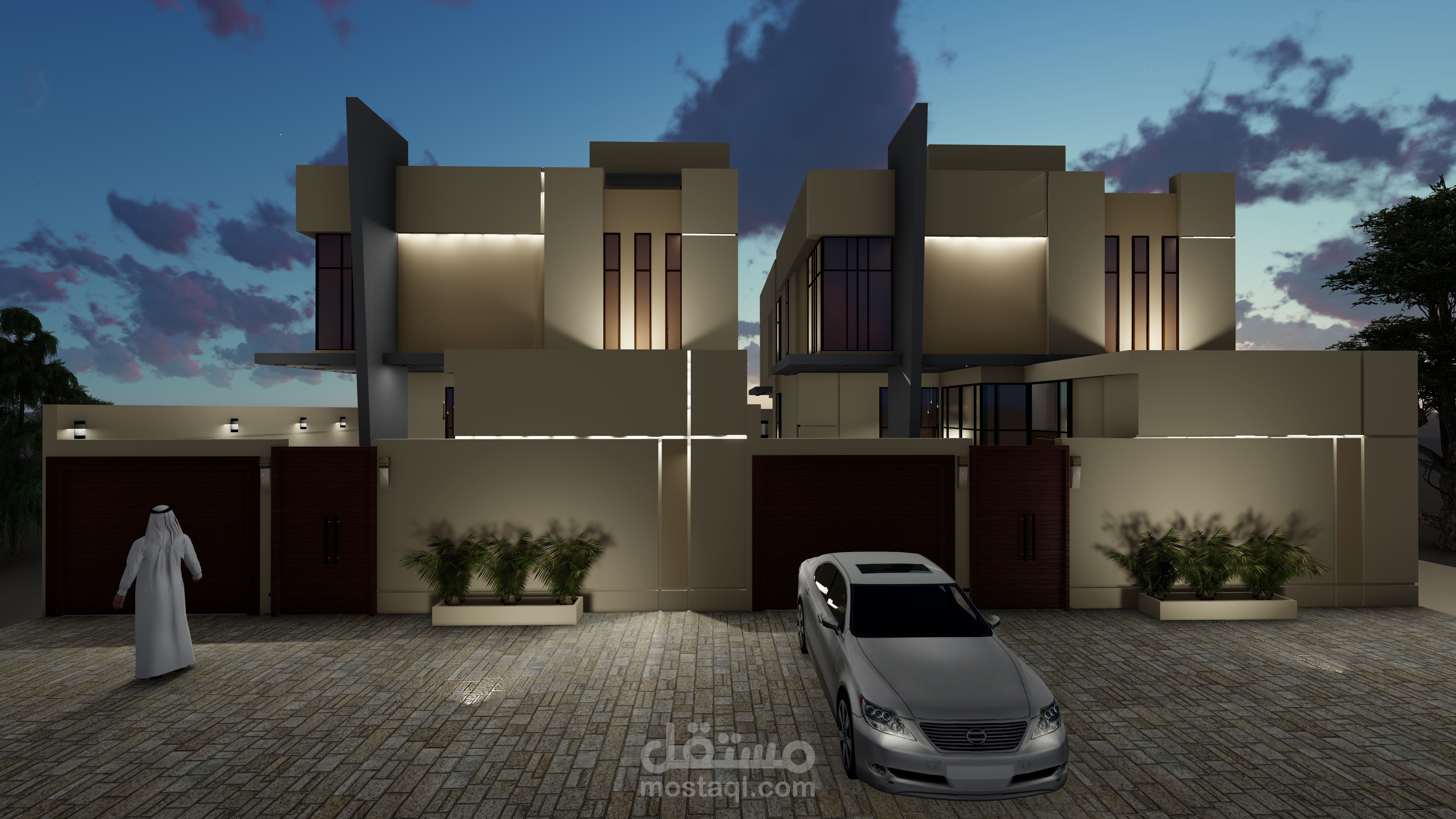 تصميم  فيلا بالرياض