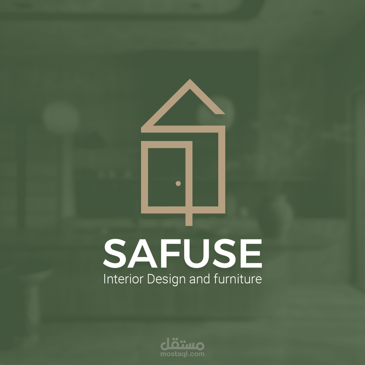 Visual identity for interior design company -SAFUSE