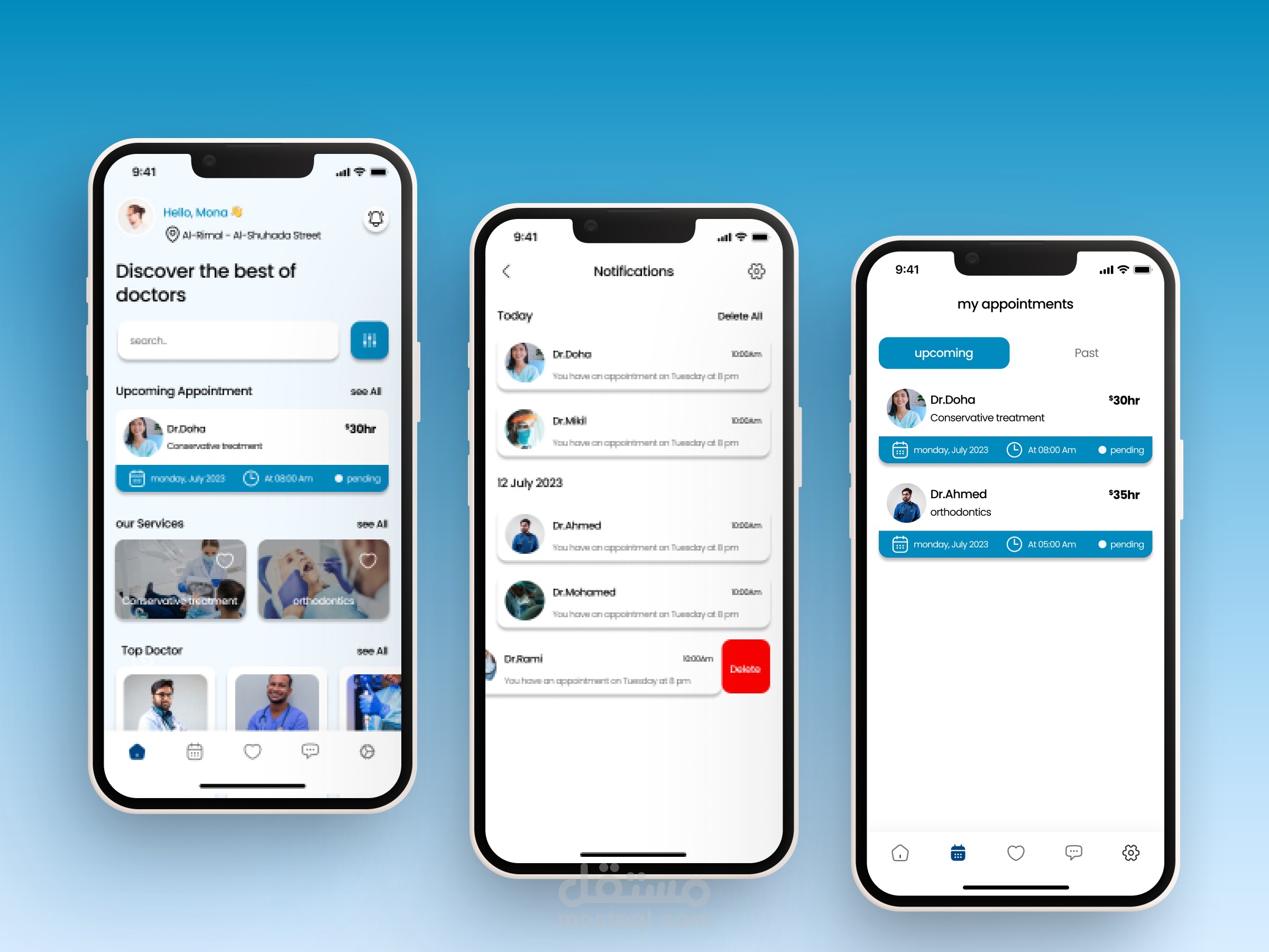 Doc Smile Clinic - App mobile