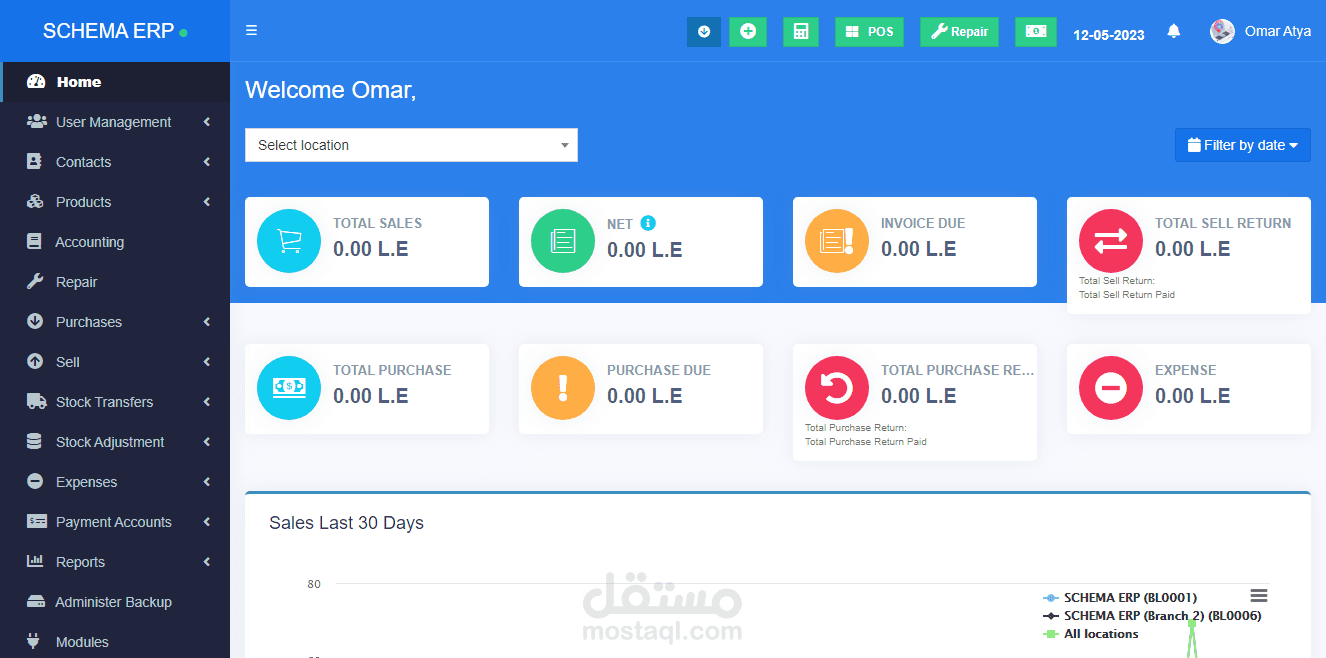 SCHEMA SYSTEM Company (ERP)