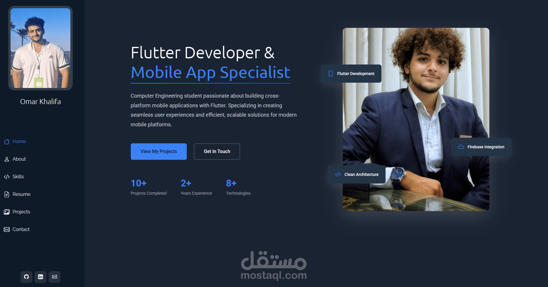 my portfolio website