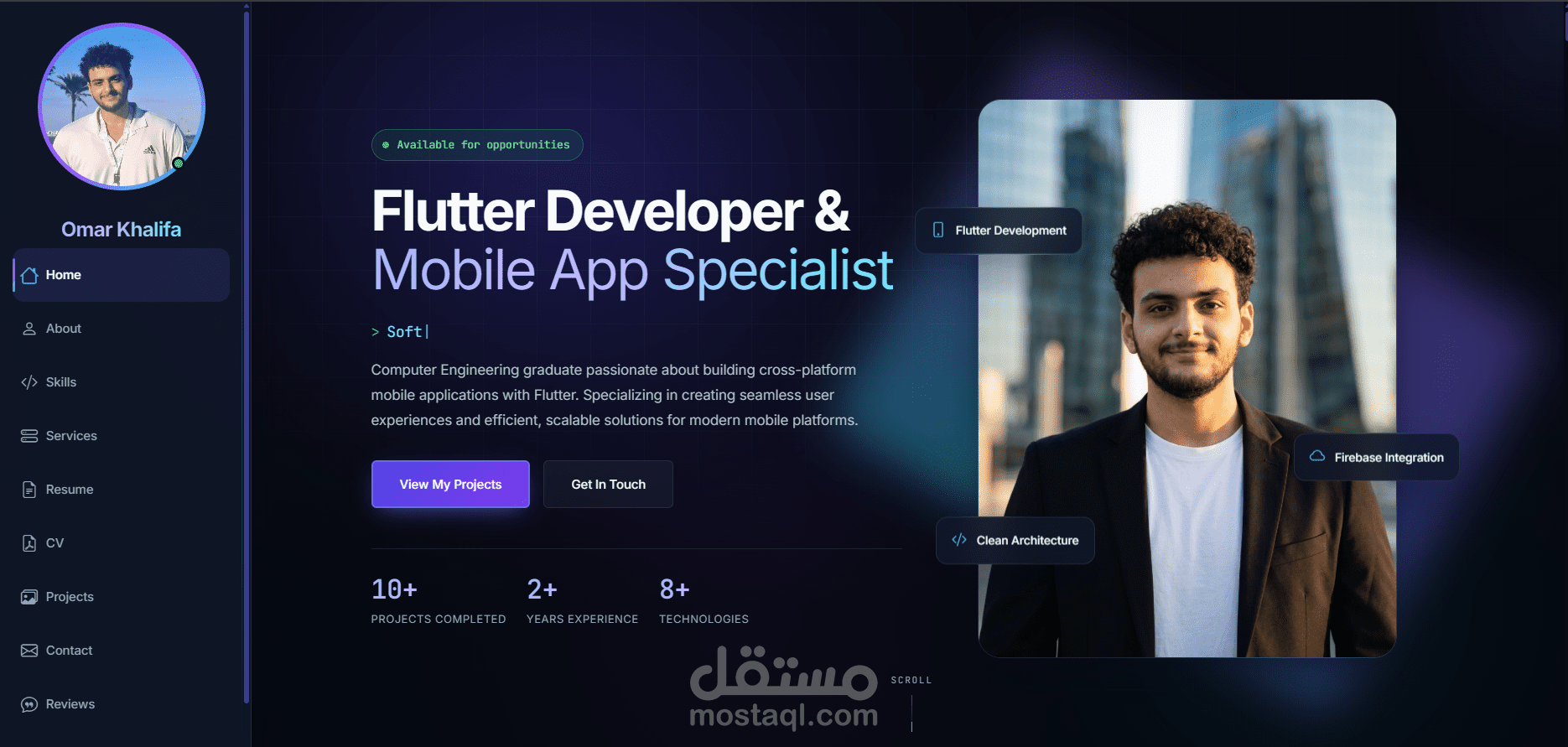 my portfolio website