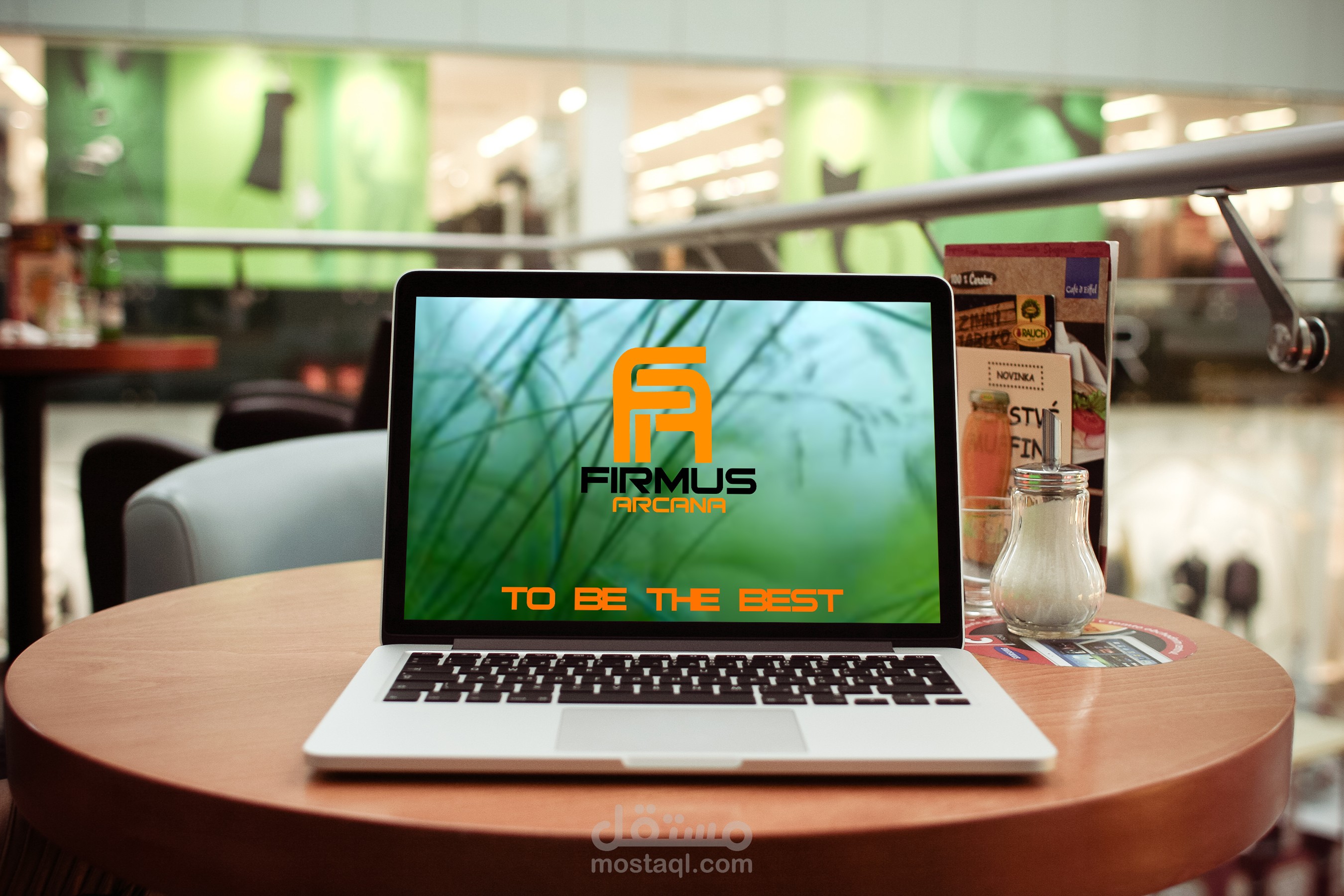 عمل شعار وهوية كاملة لشركة اجنبية