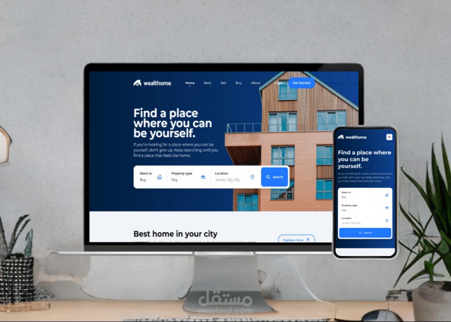 Real Estate Website